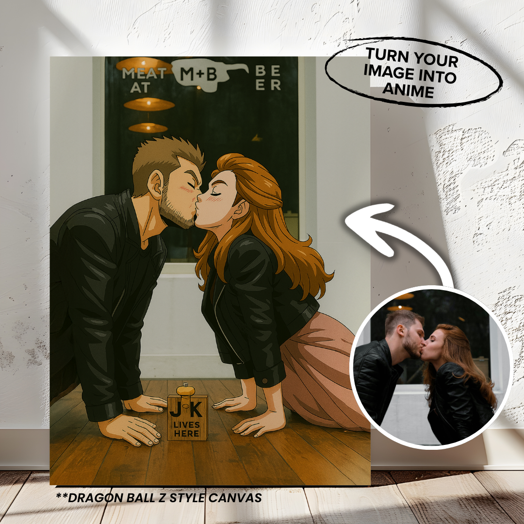 Canvas met Anime-stijl op Maat